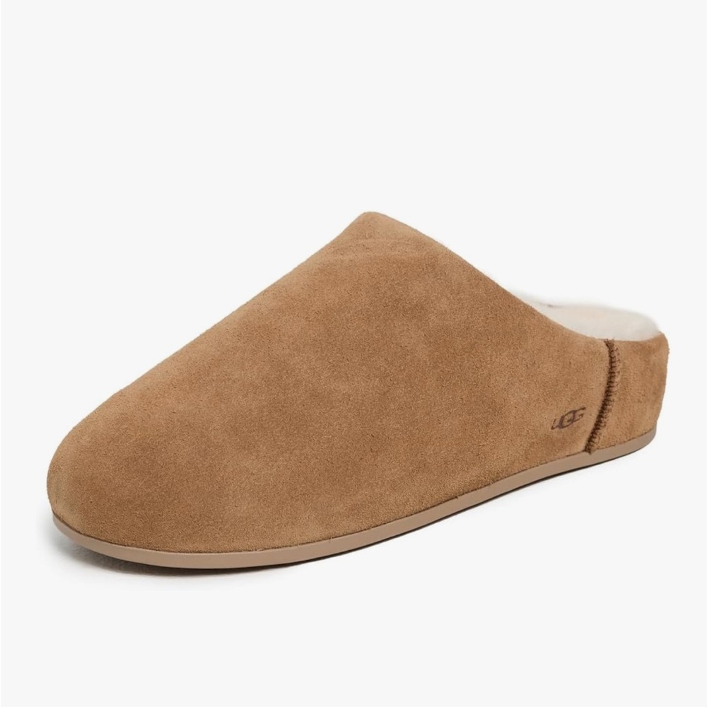 UGG Women's Elea Slip-On Slipper in Chestnut Sz 8